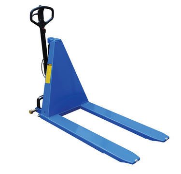 Steel Dual Power Tote Lifter Charger 67 In. x 26-3/4 In. x 50-1/2 In. 2200 Lb. Capacity Blue